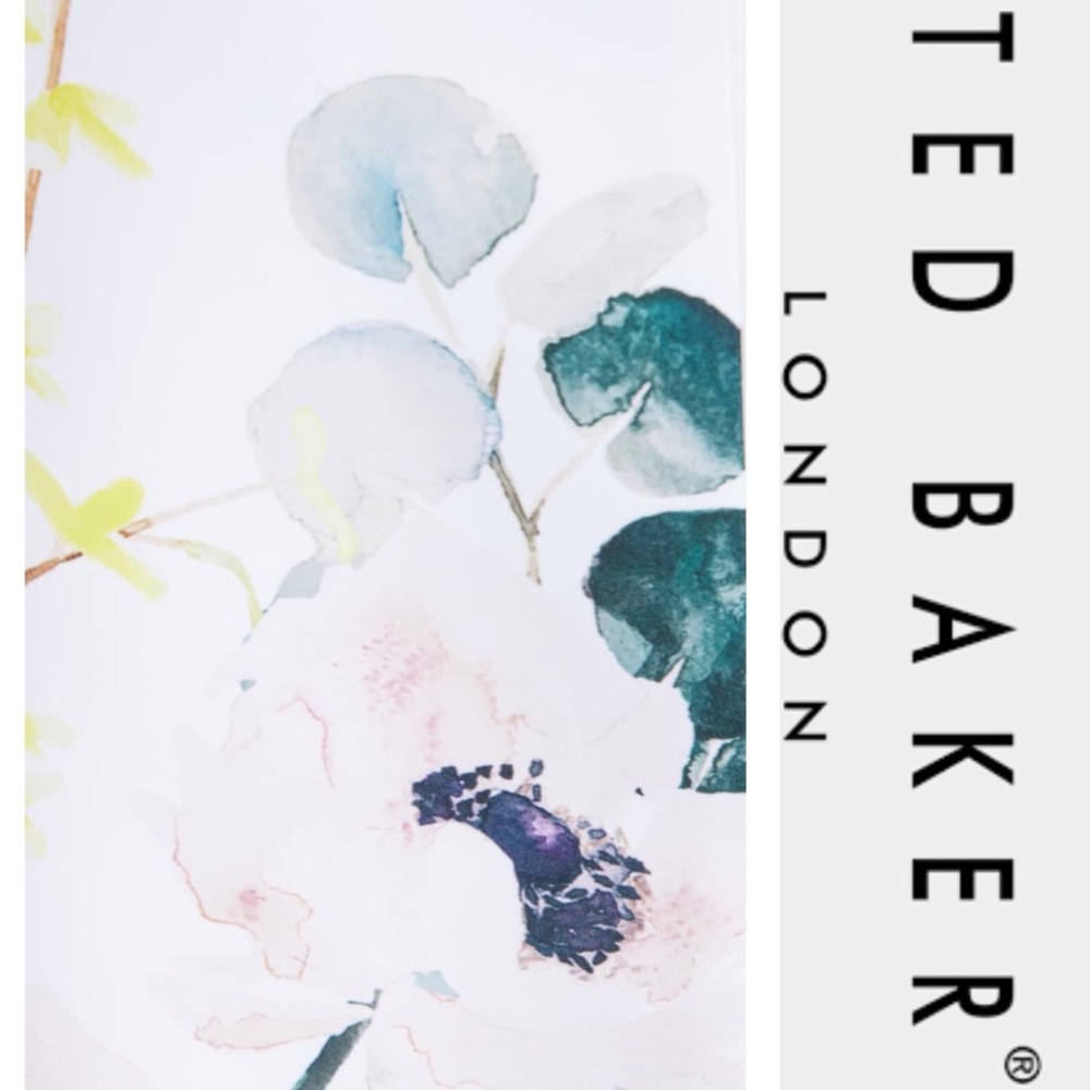 Ted Baker Floral Print Bow A-Line Dress*NWT - Picture 6 of 8